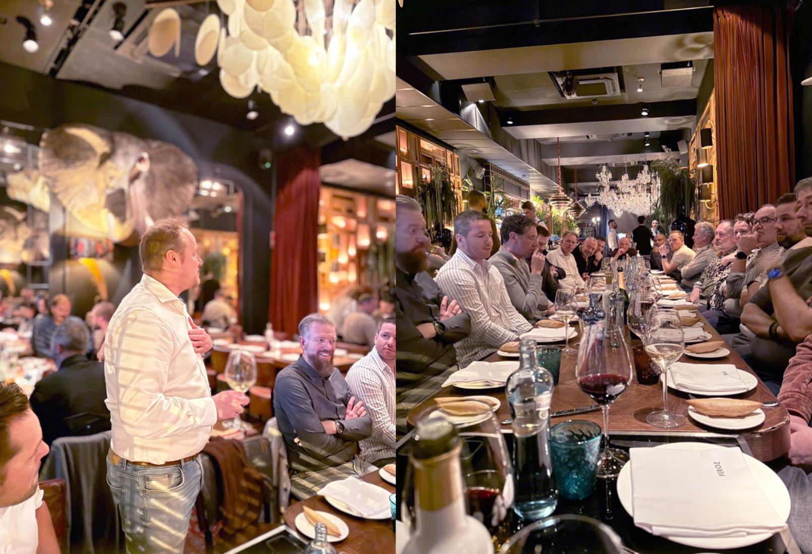 Exclusief diner met Shure tijdens ISE 2026