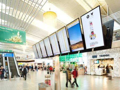 Schiphol en BIS|Econocom introduceren display-as-a-service 