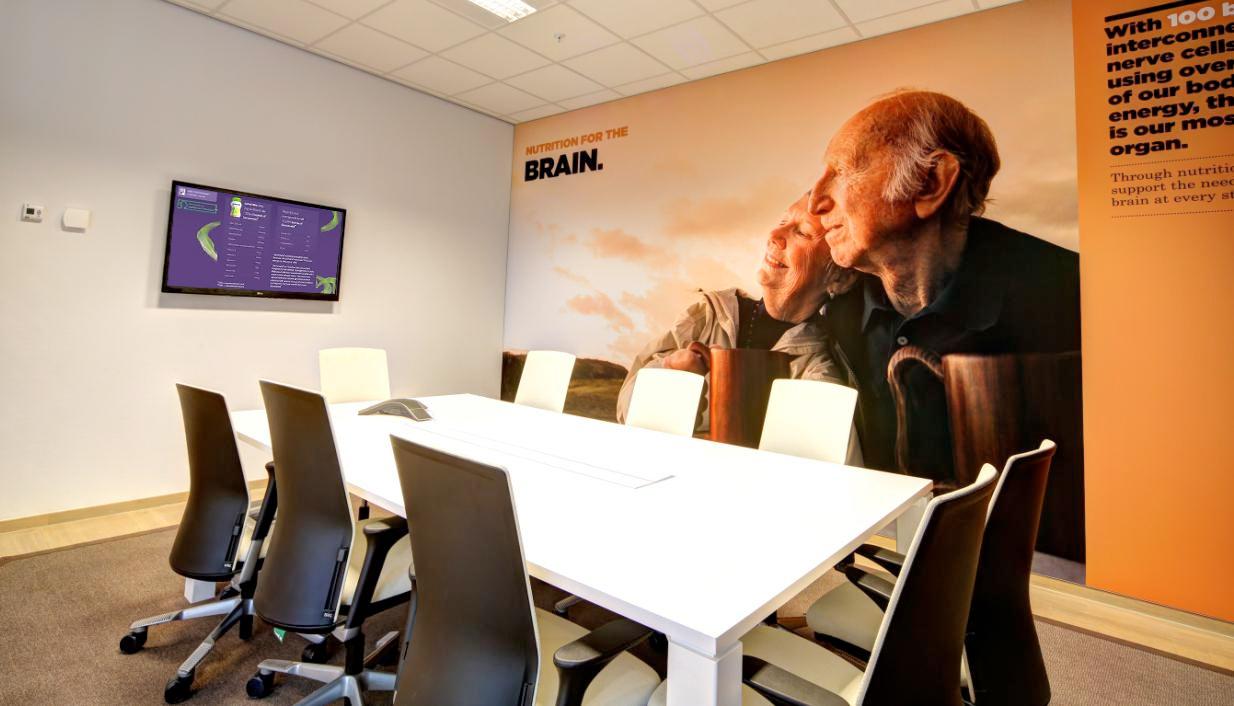 professioneel ingerichte boardroom