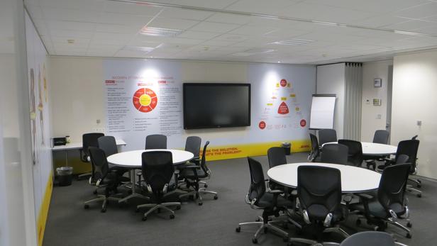 Bezoek aan de DHL Int. Training Facility